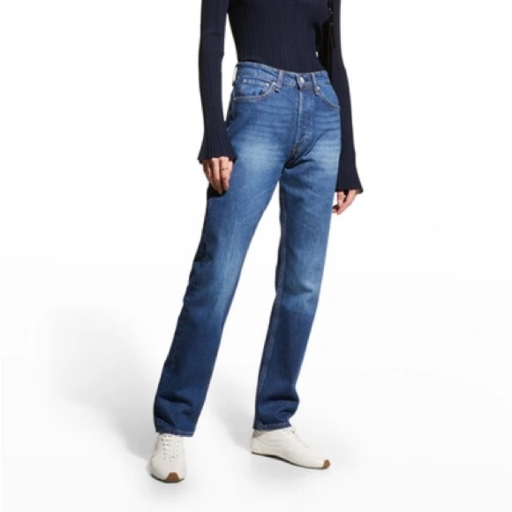 rag & bone Women's High Rise Jeans - Blue